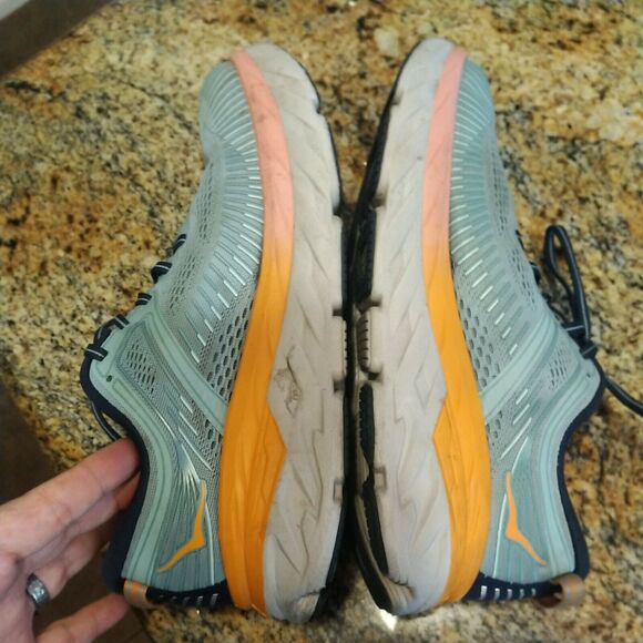 HOKA ONE ONE Bondi 7 Women's Cushioned Running Shoes Size 9.5 - Picture 6 of 12